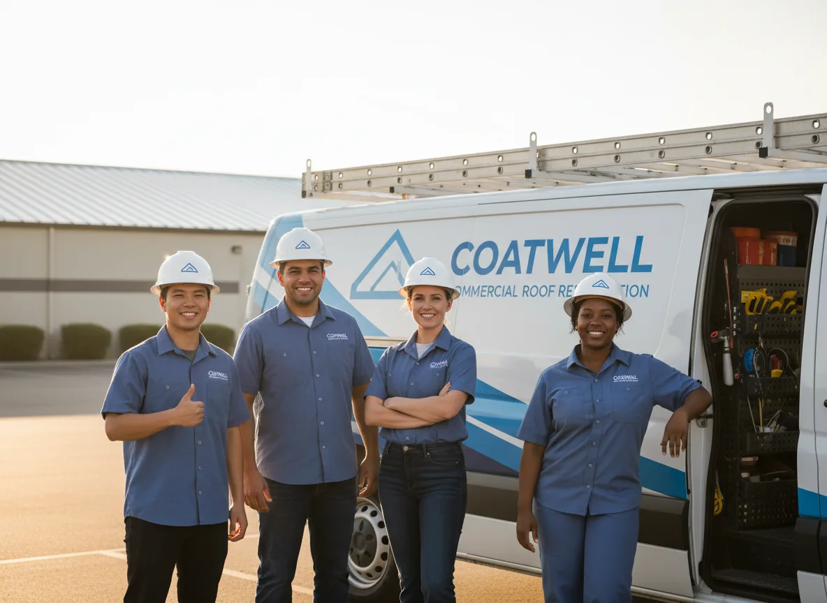 Commercial roof coating company in Lebec, CA